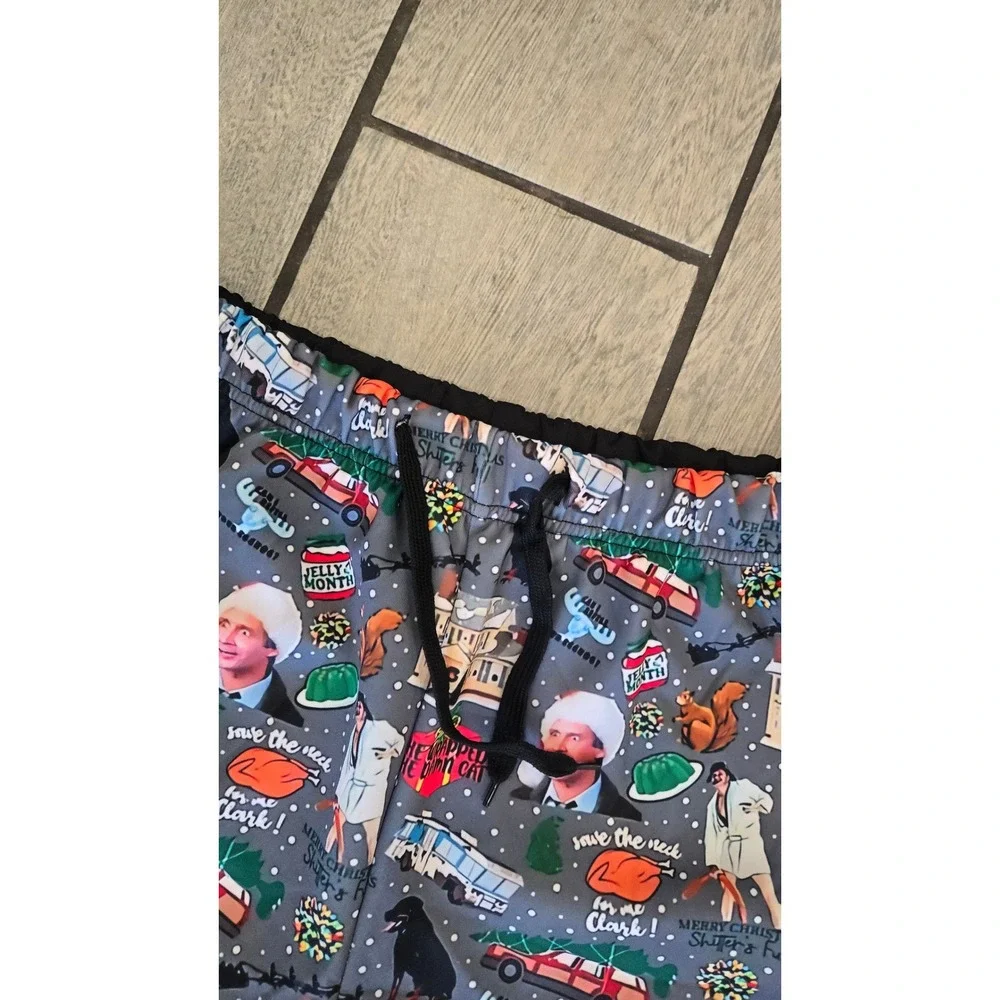 National Lampoons Christmas Vacation Joggers Clark Griswold Holiday Pants 2XL
